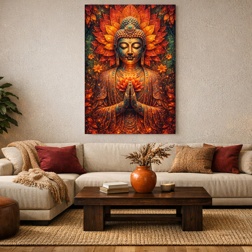 Buddha & Yoga Wall Art Canvas Prints — Portugal Canvas Co