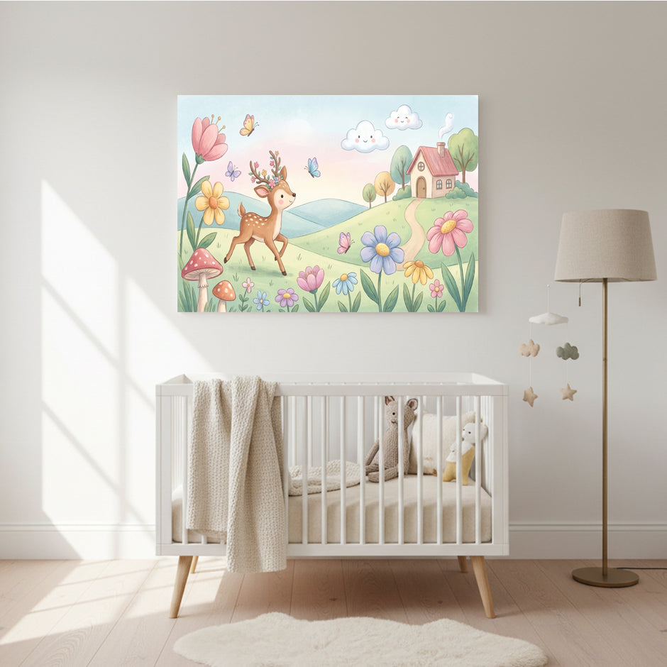 Baby Animal Nursery Wall Art Canvas Prints — Portugal Canvas Co