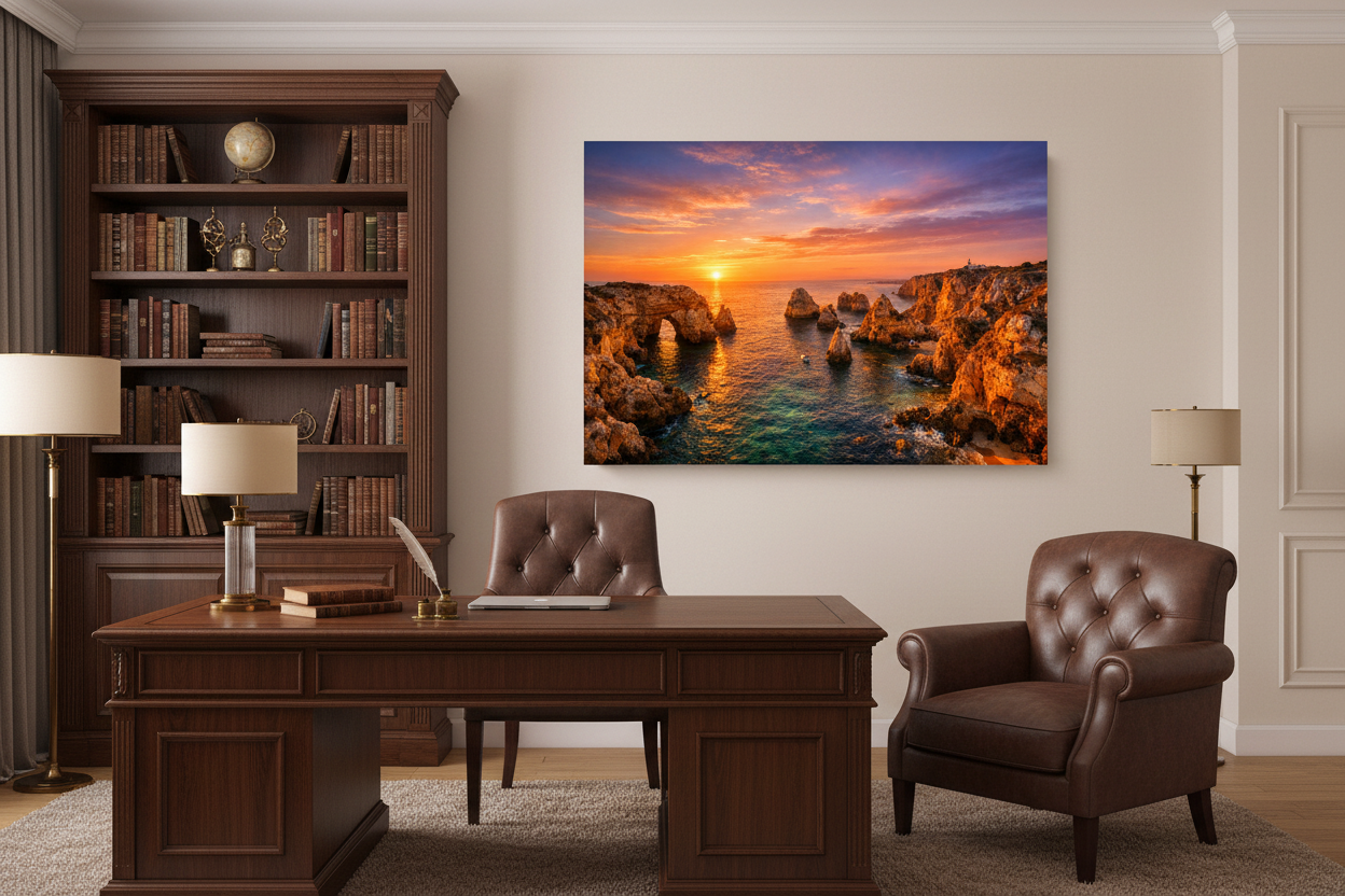 Ponta da Piedade Sunset – Study Mockup